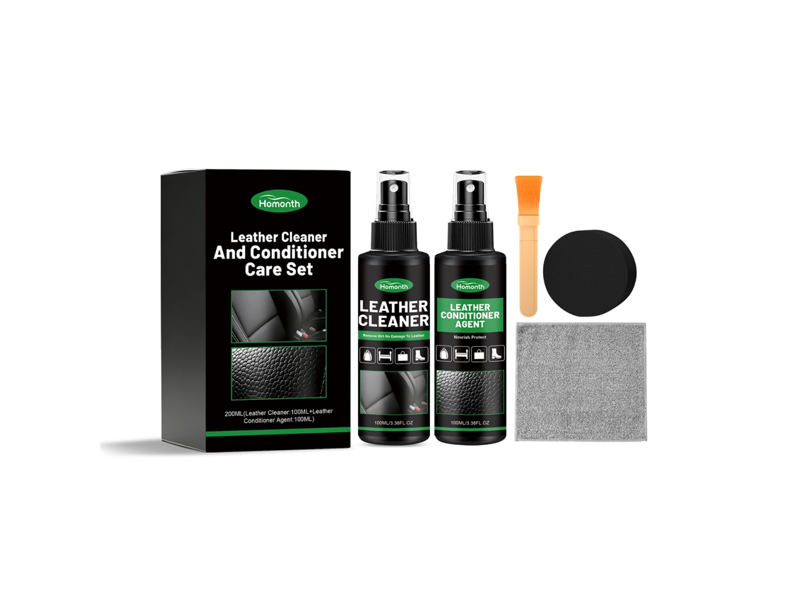 Kit Limpeza Cuidado Couro Móveis Diário