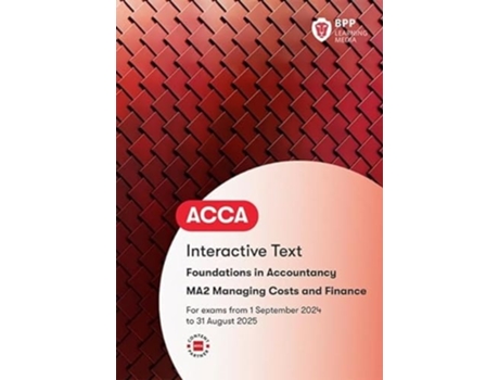 Livro Fia Managing Costs And Finances Ma2 De Bpp Learning Media (inglês)
