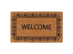 Door Mat, Door Mats Vidaxl Marrom Fibra De Coco (45 X 75 Cm)