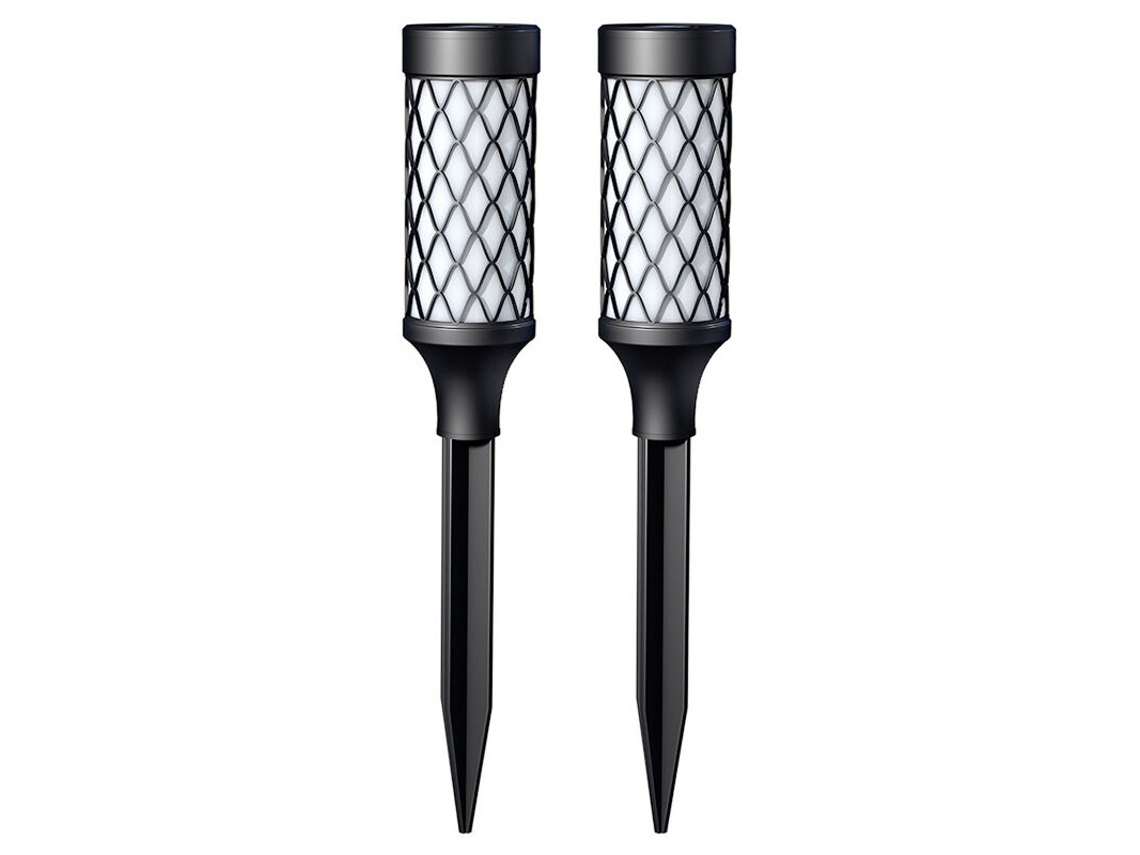 Luminária Solar Decorativa, 10 Leds, Para Jardim, Pátio, Varanda, Caminhos E Paisagismo Exterior