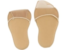 Packove 1par De Palmilhas Invisíveis, Acolchoadas E Antiderrapantes, Cor Cáqui, Para Alívio Da Pressão