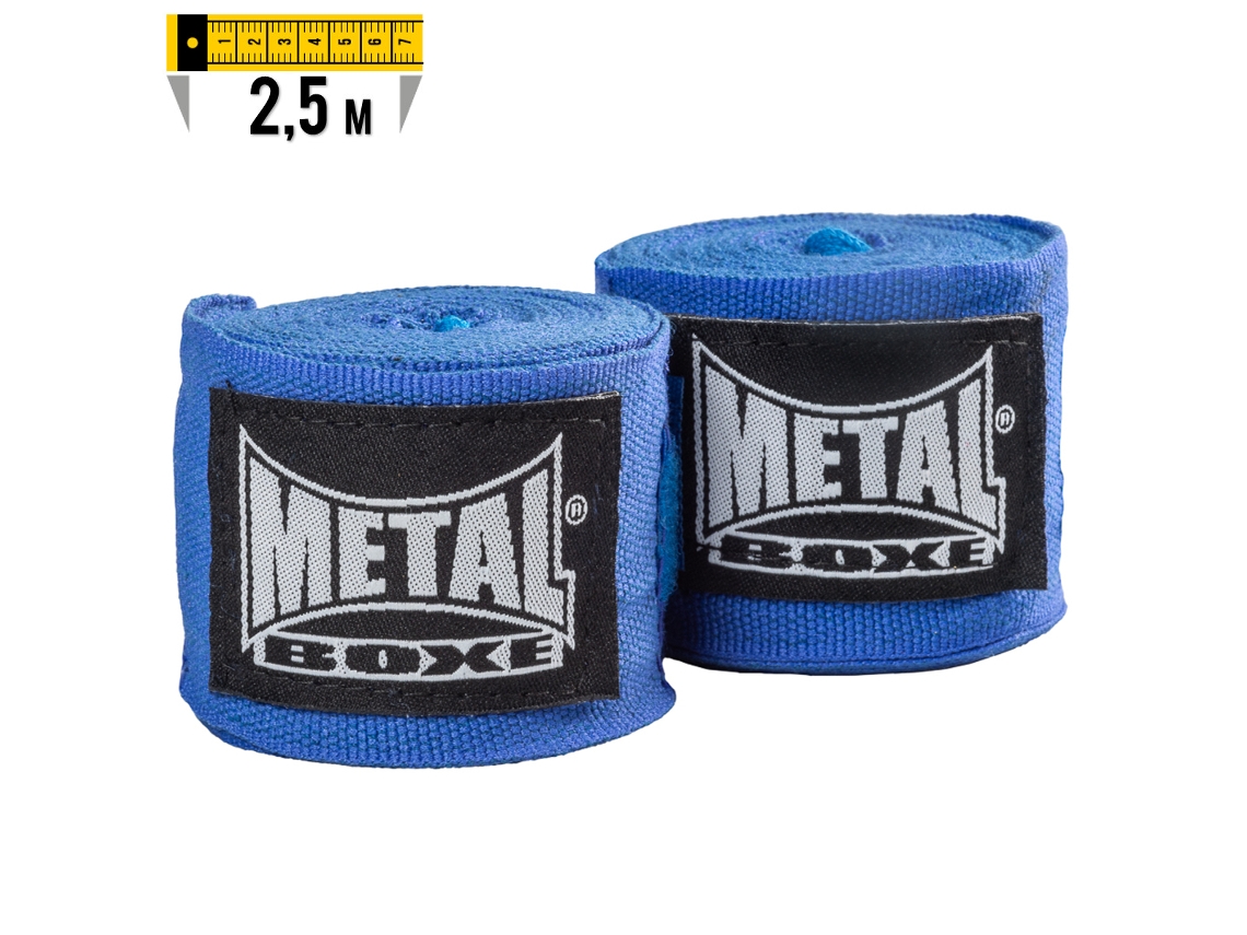 Ligaduras para Boxe METAL BOXE (Multicor - 2,5 m)