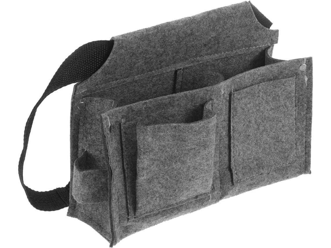 Bolsa Para Pregos Com Cinto Ajustável E Vários Bolsos Carpinteiros