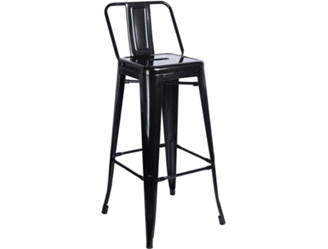 Banco REGALOS MIGUEL Torix (Preto - 43 x 100 x 43 cm - Aço Reforçado)