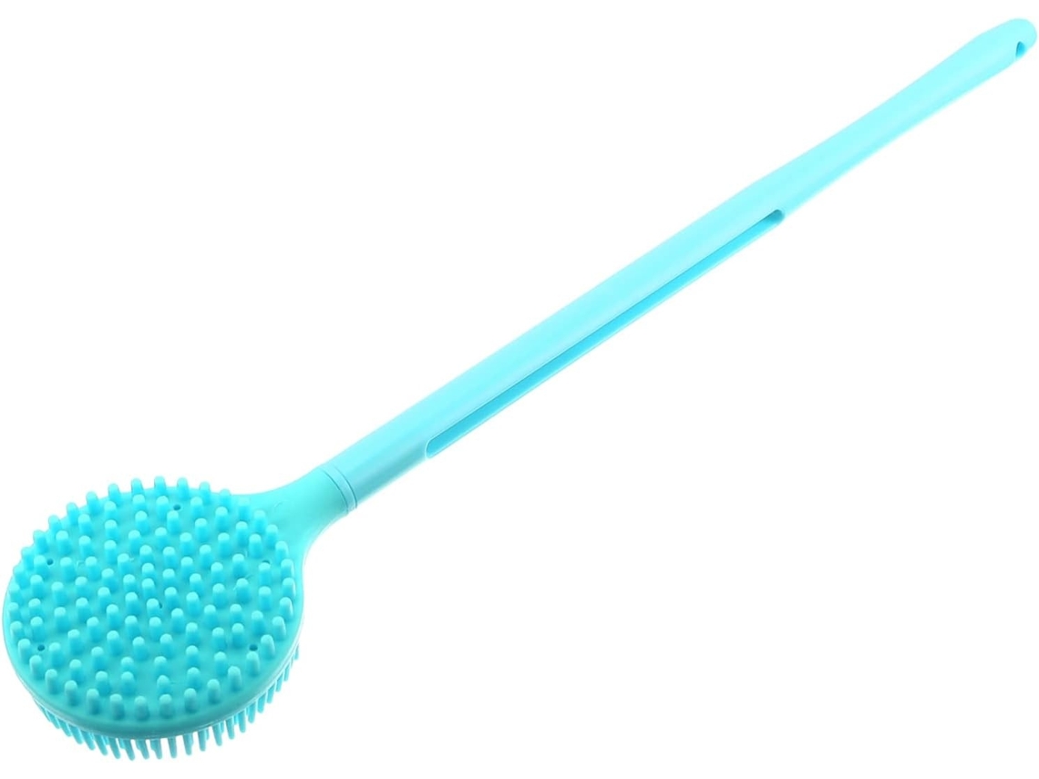 Lurelia Escova De Silicone Para Costas, Silicone Macio, Cabo Longo E Com Argola