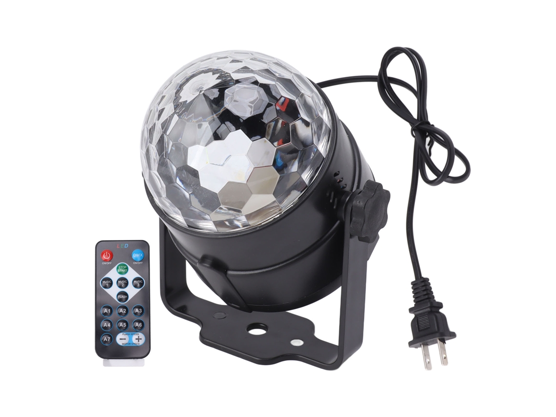 2026 luces de Festa Activadas por Sonido 7 Modos com Controle Remoto Dj para Festas em Casa Aniversário