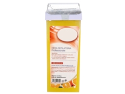 2026 cera Depilatória em Rolo 100g Cera de Abelha para Depilação de Lábios, Axilas, Pernas, Corpo Creme de Beleza Laranja