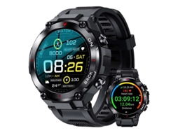 Lurelia Relógio Inteligente K37 Masculino Com Chamadas Bluetooth
