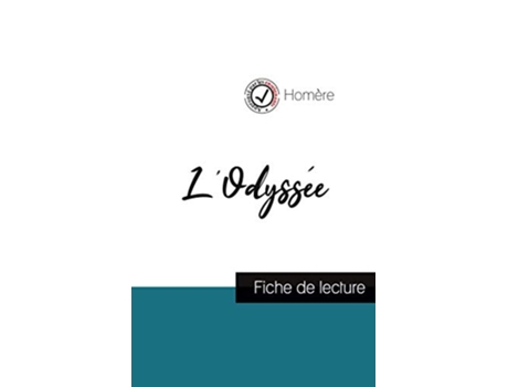 Livro LOdyssée de Homère fiche de lecture et analyse complète de loeuvre French Edition de Homère (Francês)