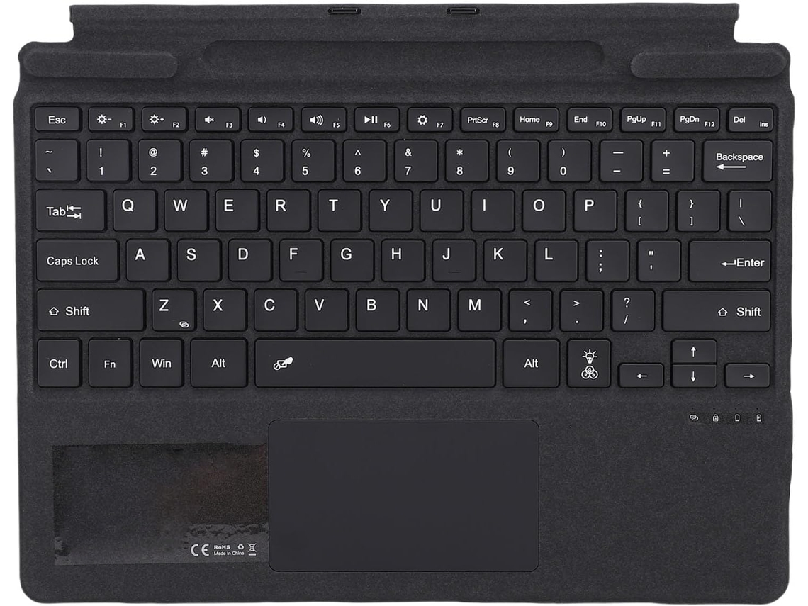 Teclado Bluetooth Sem Fio Com Touchpad Para Tablets Pro 8, 9, 10, 11 E Pro