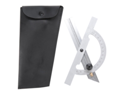 Régua angular ajustável em aço carbono 100x150mm - Ferramenta de medição e calibração