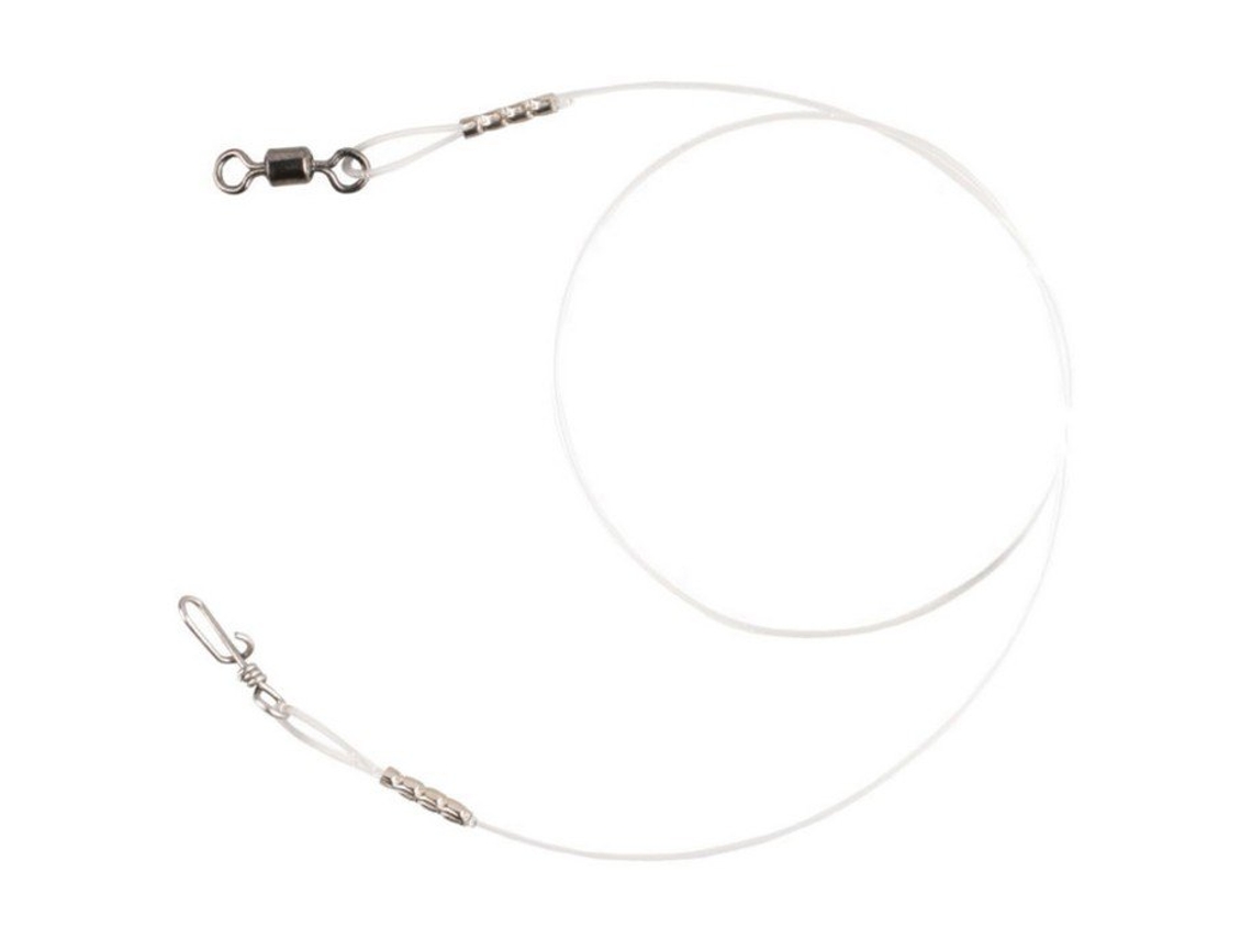 Líder Fluorocarbon Jaws 25 Cm Transparente 12 kgmikado
