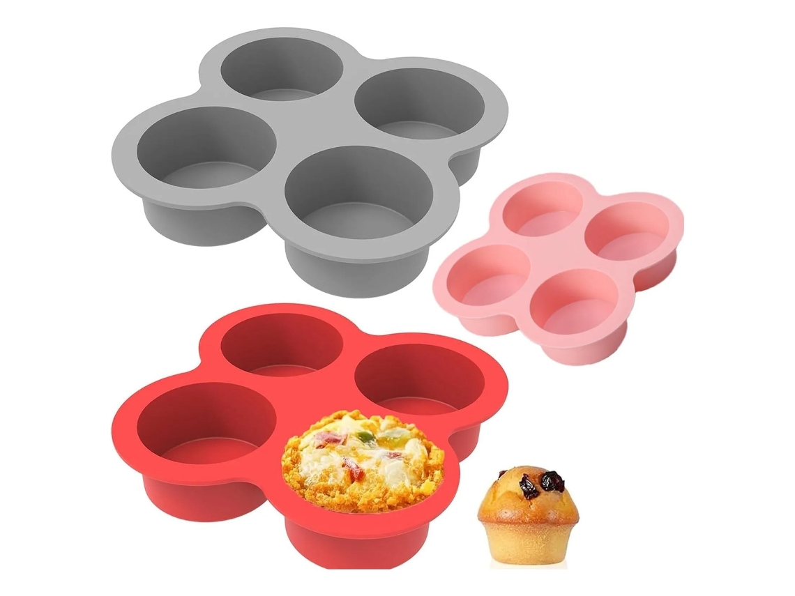 3 Peças, Molde De Silicone Para Confeitaria