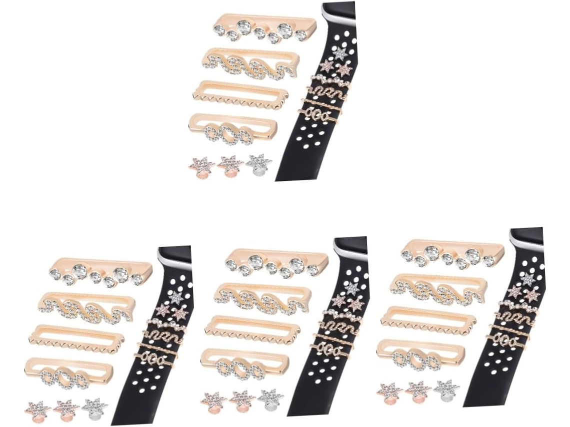 28 Peças De Pingentes Decorativos Em Forma Anel Para Pulseira