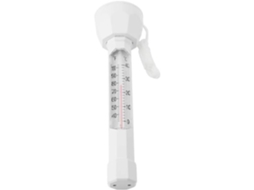 Termômetro de Piscina Termômetro Flutuante com Ferramenta de Teste de Temperatura de Corda para Spa Termômetro Branco 1157