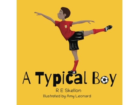 Livro A Typical Boy de R E Skellon (Inglês)