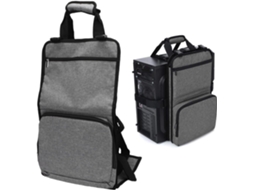 Bolsa Para Transportar Computador Desktop Com Alça, Compartimento Para Cabos, Alça De Mão E Bolsos, Gokoco