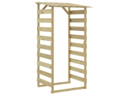 Pergola, Pergolas Vidaxl Marrom Madeira De Pinho (100 X 90 X 200 Cm)