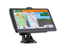 Navegador Gps Para Carro, Mapa Atualizado De 2024, Tela Sensível Ao Toque De 7 Polegadas, Controle De Voz Compatível Com Instruções Passo A Passo