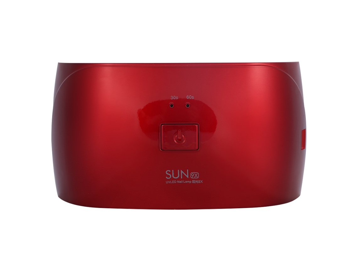 Lâmpada Uv De Unhas 18w Led Secador De Esmalte Em Gel Com Dupla Luz Timer 30s/60s Para Arte De Unhas Vermelha