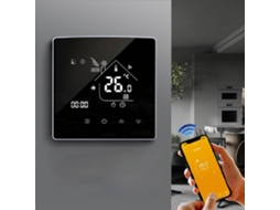 Termostato Inteligente Wi-fi De 8,6 Polegadas Com Tela Sensível Ao Toque Para Aquecimento Residencial.