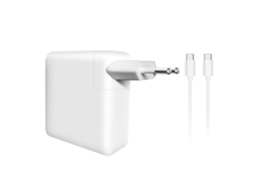 Lurelia Adaptador De Tomada E Plugue Usb-c 87 W Para Portátil De 87 W Com Cabo Usb-c