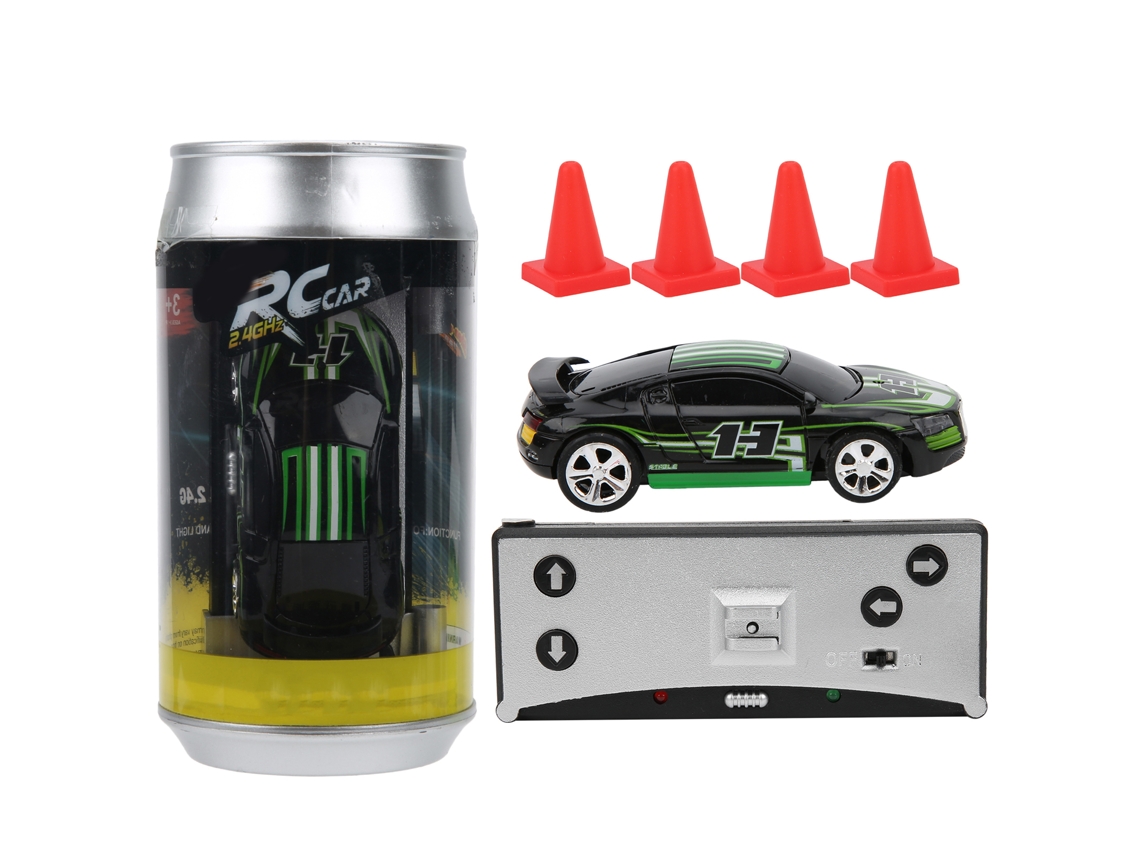Primerox carro Rc Mini Controle Remoto 2.4g App Bluetooth Brinquedo para Crianças Preto