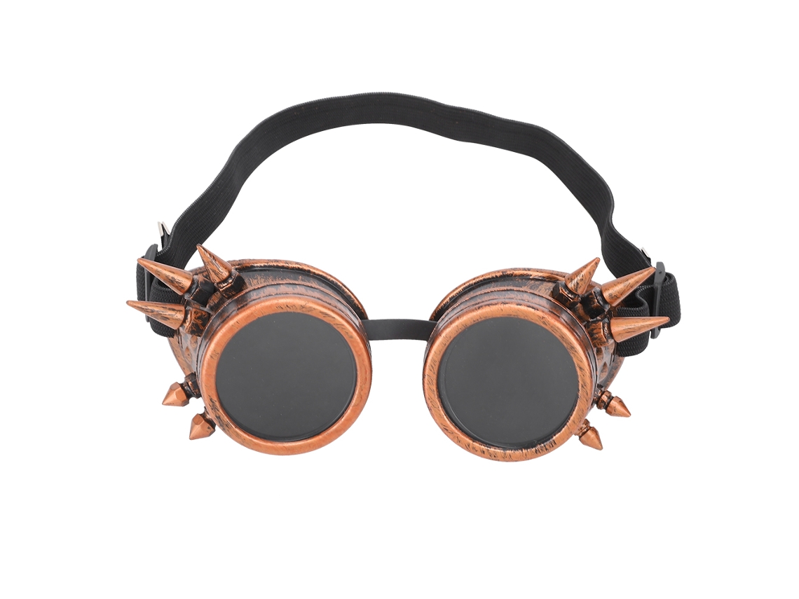 Óculos Steampunk Vintage Laxiscreed À Prova De Vento Para Estilo Único