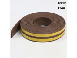 Exclusor de correntes de ar para janelas e portas de 5/10 m, marrom, 5 m em Slowmoose Brown