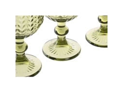 Conjunto De Copos Em Casa Esprit Verde Cristal: 380 Ml (6 Unidades)