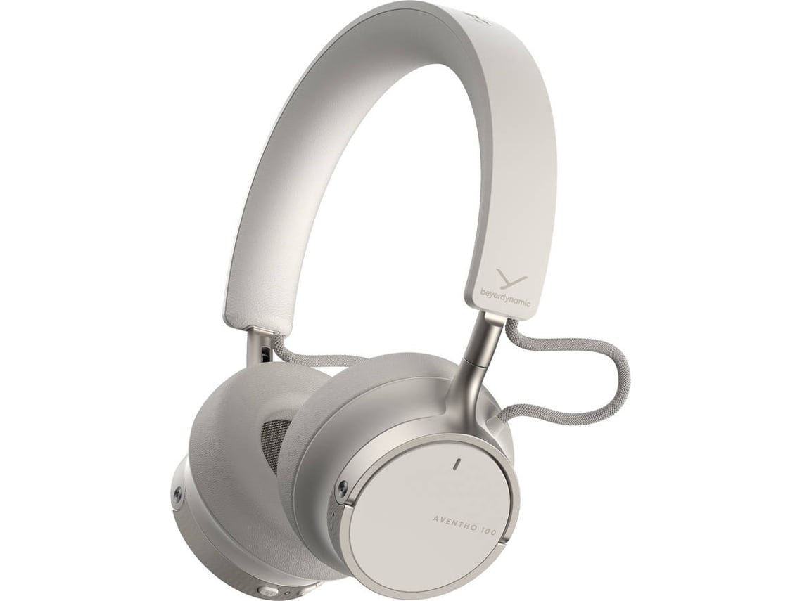 Auscultadores Bluetooth BEYERDYNAMIC Aventho 100 (On-Ear -  Microfone - Bege)