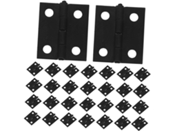 Conjunto De 50 Mini Pretas Para Móveis Armários E Caixas Joias
