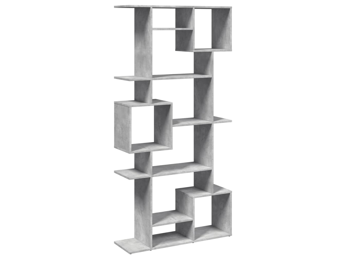 Prateleira para Derivados da Madeira Cinzento Cimento MAISON EXCLUSIVE 92x29x188 cm