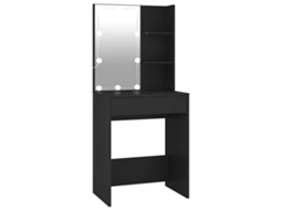 Dressing Table, Dressing Tables Vidaxl Preto Madeira Processada