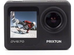 Action Cam PRIXTON 4K DV670 (Outlet Grade A - 20 MP - Wi-Fi)