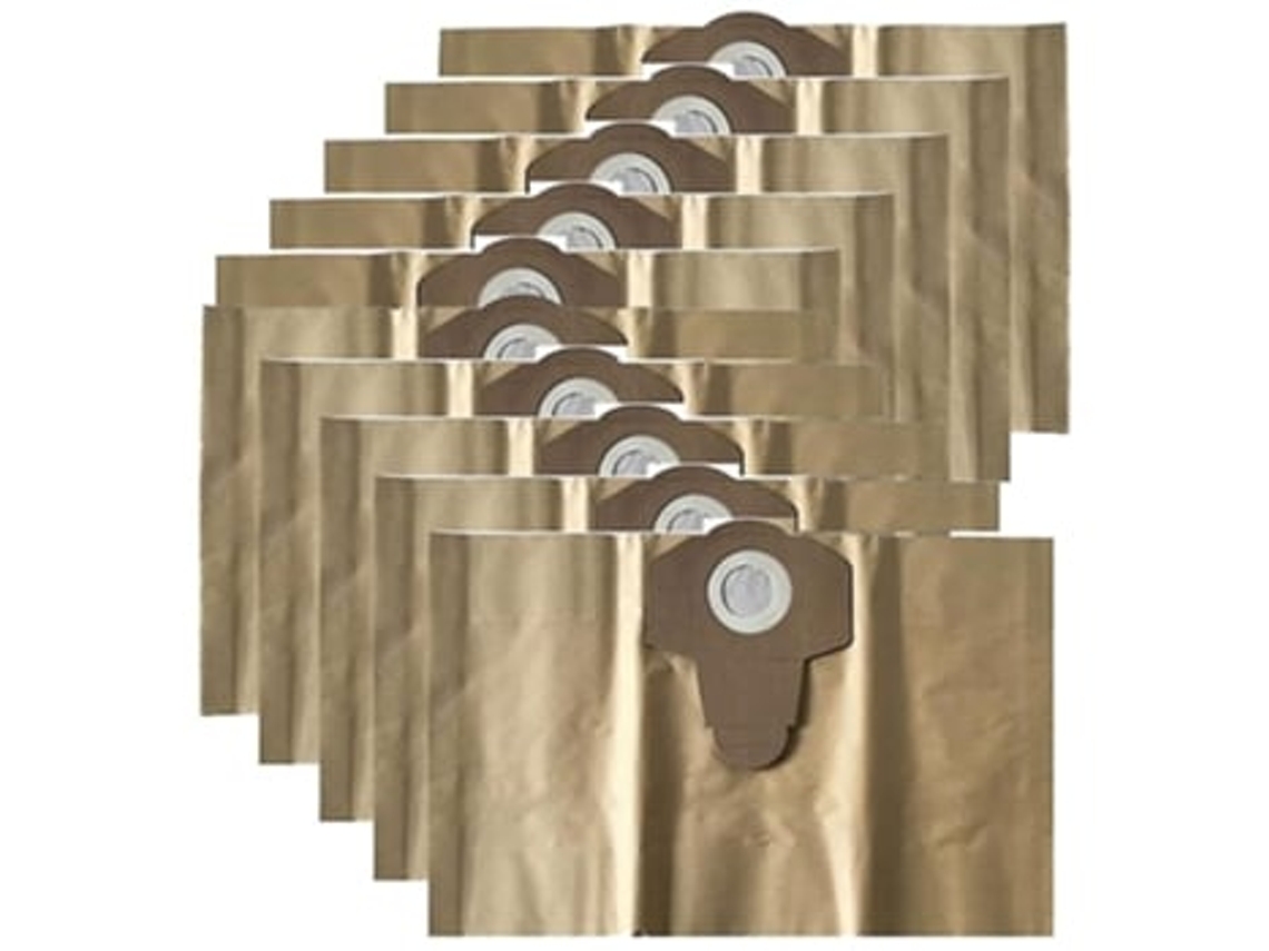 Acessórios Para Aspirador De Pó Saco Pó, 10 Sacos Filtro Pó E Água, 1250 Litros, 1250/9 1300 Litros. Tuotuo