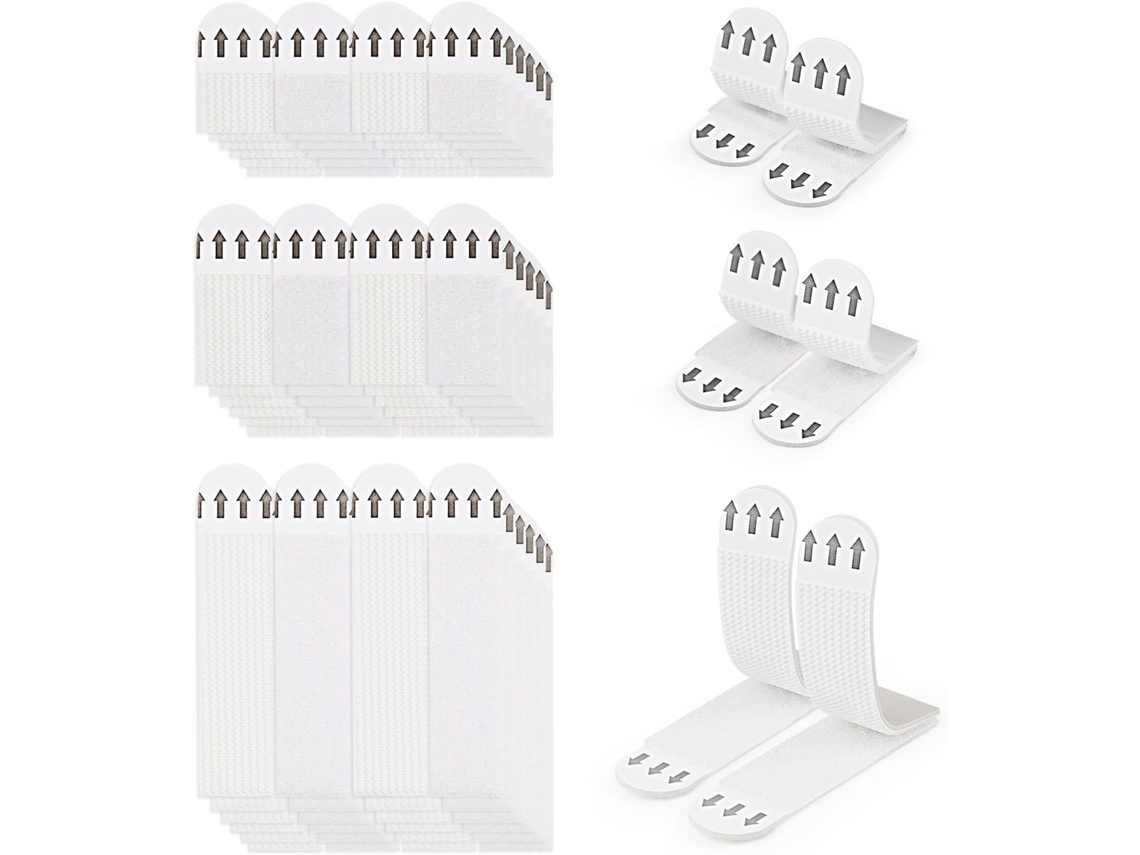 36 Pares (72 Tiras) De Abas Para Pendurar Quadros Sem Necessidade Furar. -aquaforge