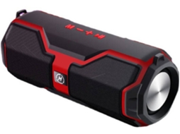 Coluna Bluetooth VEANXIN 0831H15 Autonomia: Até 15 H Vermelho