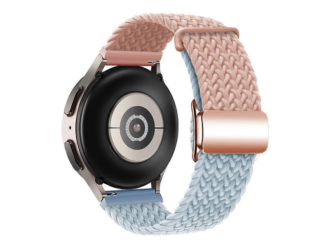 Pulseira Universal De Tecido Para Smartwatch De 22 Mm Com Fecho Magnético.