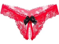Pacote De Lingerie Tanga De Renda Floral Para Mulheres Laço Nó G String Sexy Pérola Confortável Tamanho S 3xl Olysi Shop