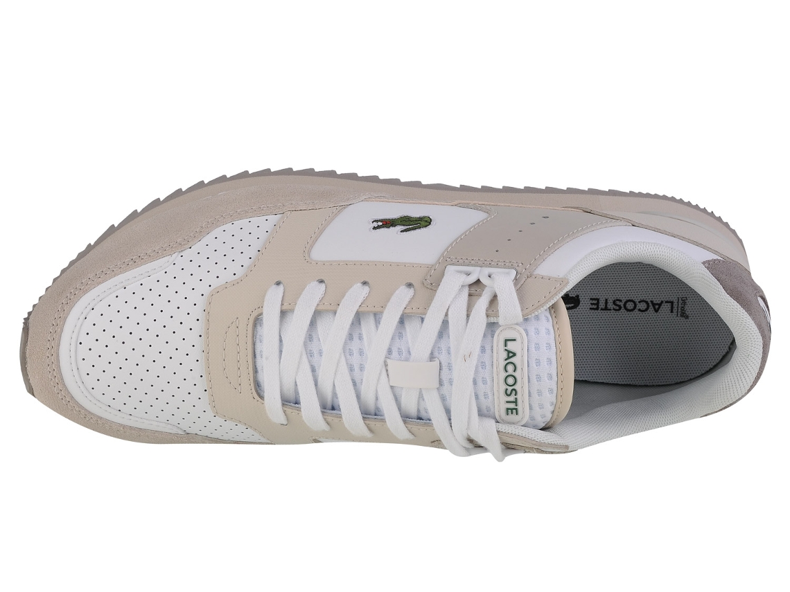 T nis Homem LACOSTE 47 Sint tico Bege Worten.pt