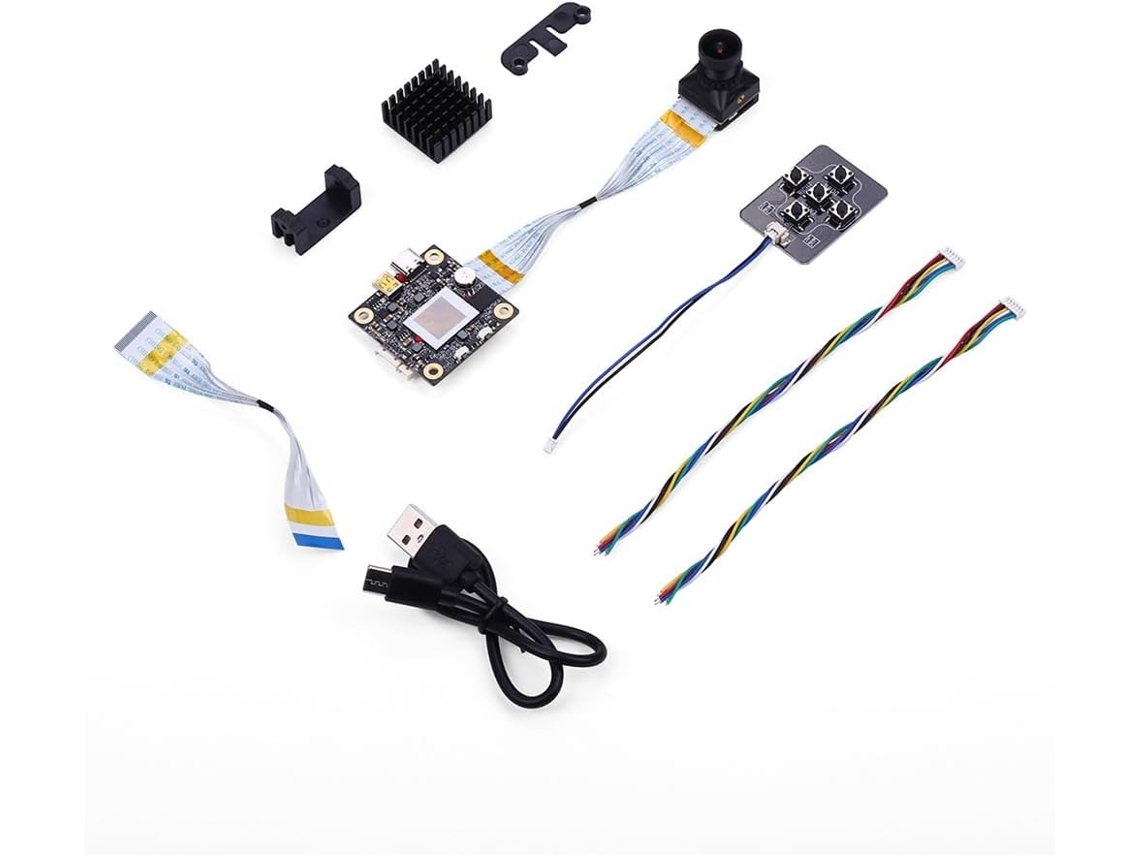 Dvr Hd Fpv com Câmera Dividida 4k V5, Compatível com Cvbs, Saída de Vídeo Usb e Streaming. SFUSHOS