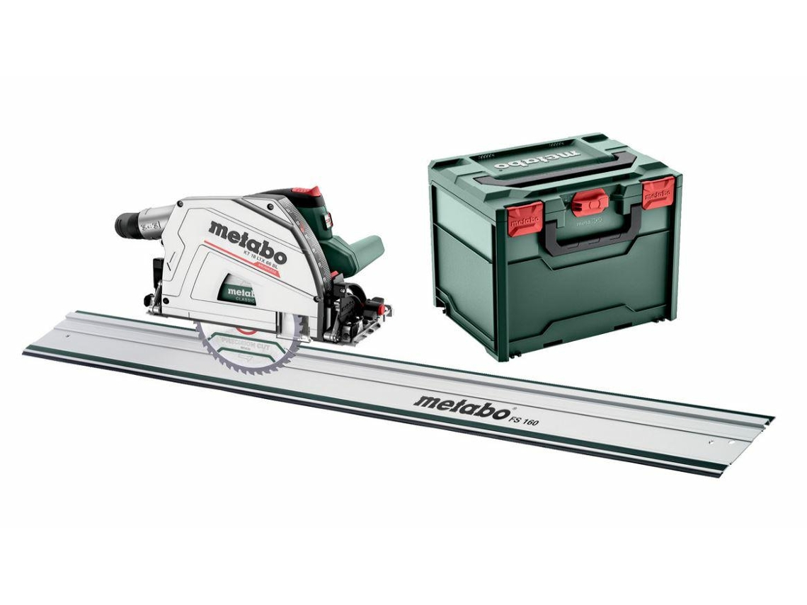 Serra de imersão Metabo Kt 18 Ltx 66 Bl Carcass Rail Fs 160