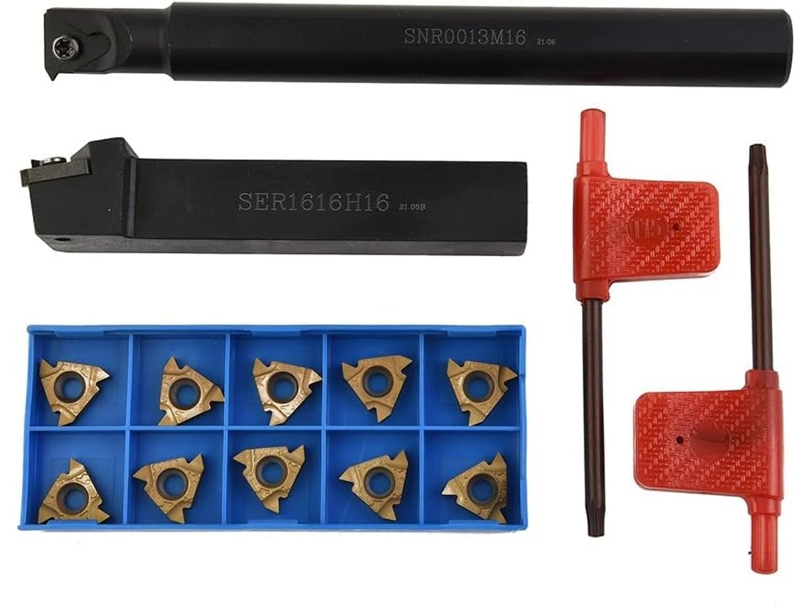 12 Porta-ferramentas Snr0013m16 Ser1616h16, 16er Ag60 16ir Ag60