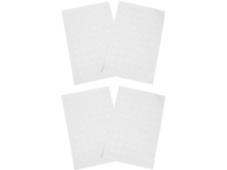 Bestonzon Adesivos Dupla Face Em Pontos, Forte Adesão, Sem Vestígios, Acrílico, 300 Unidades, Redondos, Para Carpetes E