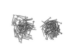 100pcs parafusos auto perfurantes, cabeça hexagonal, aço inox, 4.2x38mm