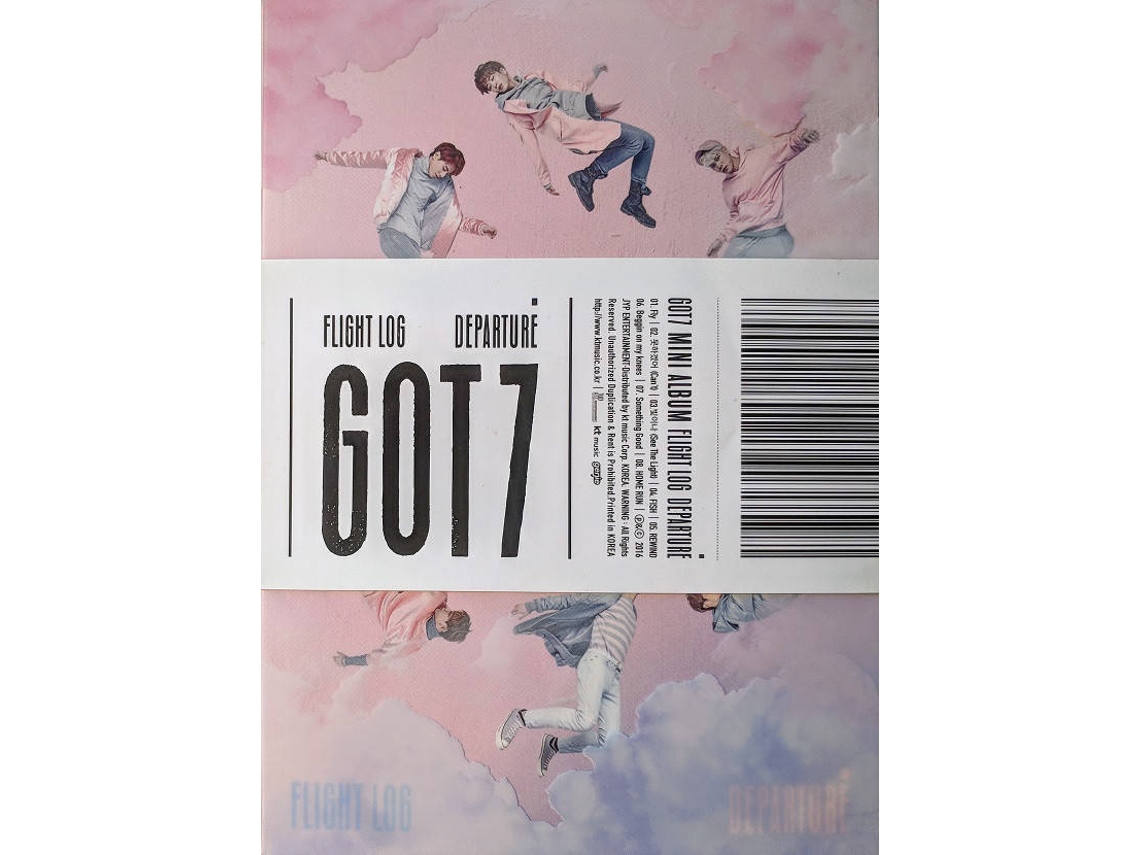 CD GOT7 - Flight Log: Departure