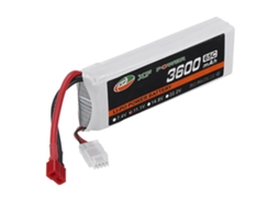 Bateria De Lítio Xf Power 11,1 V 3600 Mah 65c 3s T Plug Para Carro Rc