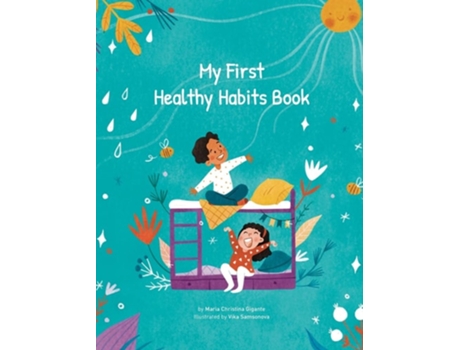 Livro My First Healthy Habits Book De Maria Gigante (inglês - Capa Dura)