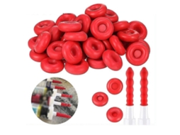Tapa Protectora para Caulk 10/20/30/50/80/100pcs Sellador de Tuberías de Calafateo para Sellar Y Preservar 20 Peças